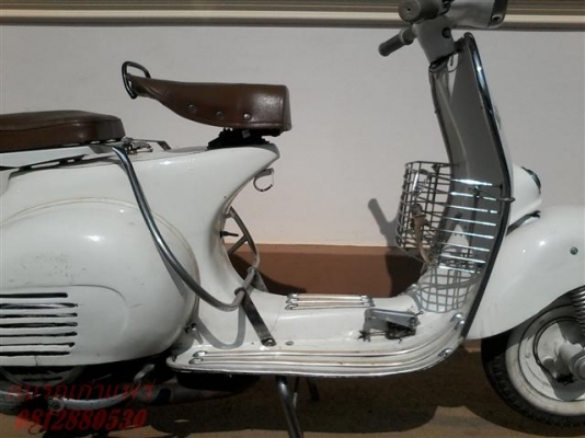 ขายเวสป้า 64 เอกสารใบอินวอยเครื่องดีออกทริปได้เลยรายละเอียดต่างๆสอบถามมาครับ ขาย 38000 บาท