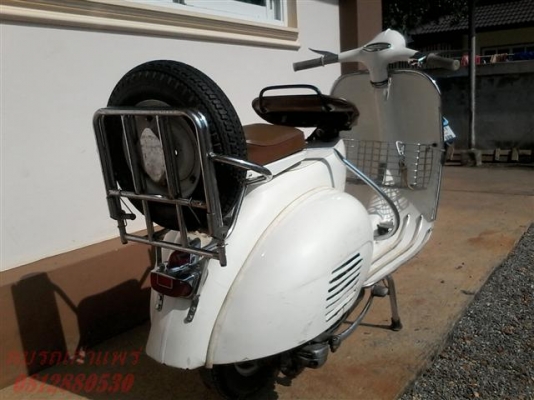 ขายเวสป้า 64 เอกสารใบอินวอยเครื่องดีออกทริปได้เลยรายละเอียดต่างๆสอบถามมาครับ ขาย 38000 บาท