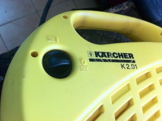 ปั็มฉีดน้ำแรงดันสูง KARCHER ของเยรมัน พร้อมสายและปืนฉีดล่าง