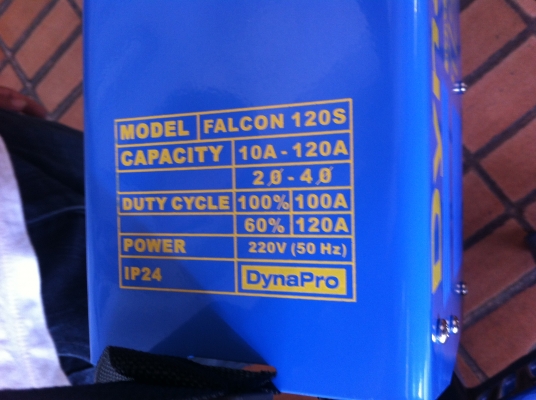 เครื่องเชื่อมไฟฟ้าแบบอินเวอร์เตอร์ DYNAPRO ขนาด 200A.ของใหม่(มีสองอัน)