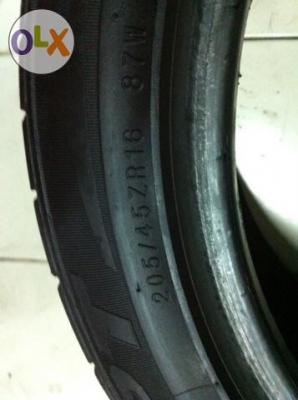 ยางKumho 205-45-16