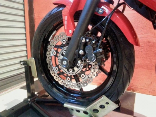 T&amp;T BIKE RAMA2 จัดให้ถูกๆเพียง 139000 ฿KAWASAKI ER6N ปี2010 ABS วิ่ง14000โล ภาษี พรบ.หมด2558 ท่อ BIZOMO เสียงดุดันยางหน้าหลังใหม่