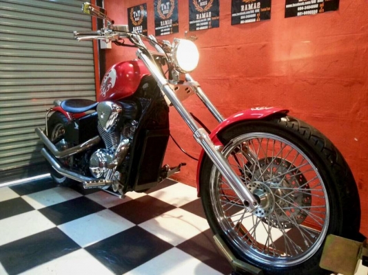 T&amp;T BIKE RAMA2 ใครโดนมาจัด 69500 ฿HONDA STEED400 สภาพแต่งเทพ สวยจิงๆ อินวอย สรรพสามิต แท้