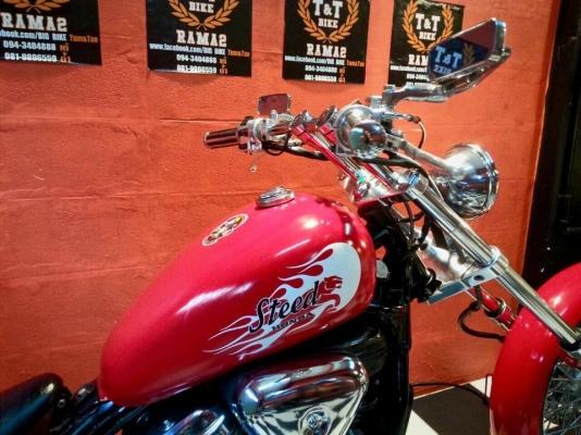 T&amp;T BIKE RAMA2 ใครโดนมาจัด 69500 ฿HONDA STEED400 สภาพแต่งเทพ สวยจิงๆ อินวอย สรรพสามิต แท้