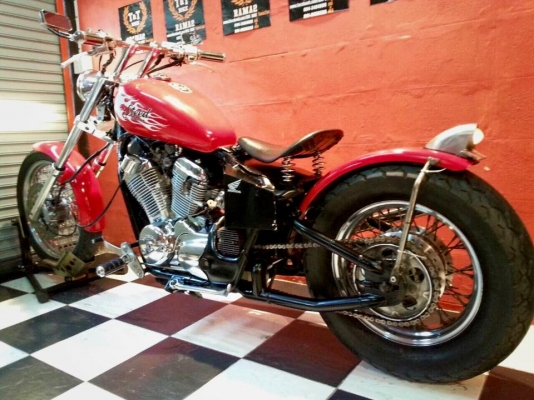 T&amp;T BIKE RAMA2 ใครโดนมาจัด 69500 ฿HONDA STEED400 สภาพแต่งเทพ สวยจิงๆ อินวอย สรรพสามิต แท้