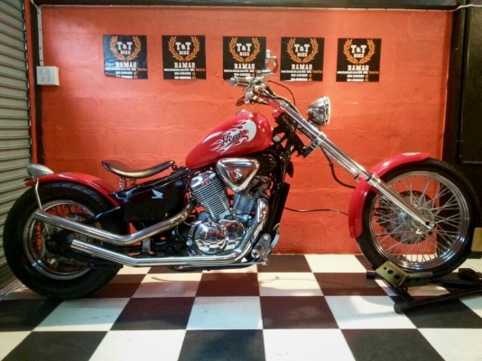 T&amp;T BIKE RAMA2 ใครโดนมาจัด 69500 ฿HONDA STEED400 สภาพแต่งเทพ สวยจิงๆ อินวอย สรรพสามิต แท้