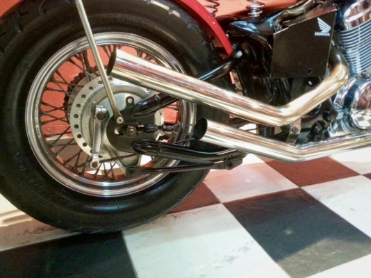 T&amp;T BIKE RAMA2 ใครโดนมาจัด 69500 ฿HONDA STEED400 สภาพแต่งเทพ สวยจิงๆ อินวอย สรรพสามิต แท้