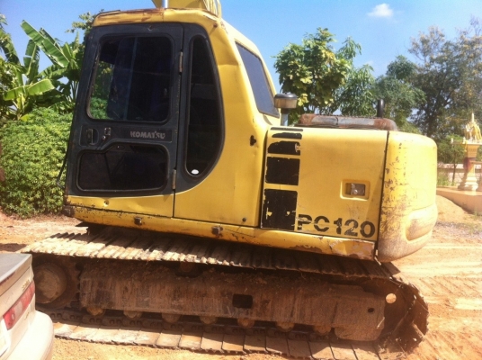 ขาย แบคโฮ KOMATSU PC120-6 ระบบไฟฟ้าคลุม เร็ว แรง ไม่โหลด เอกสารอินวอยส์ รถพร้อมใช้งาน