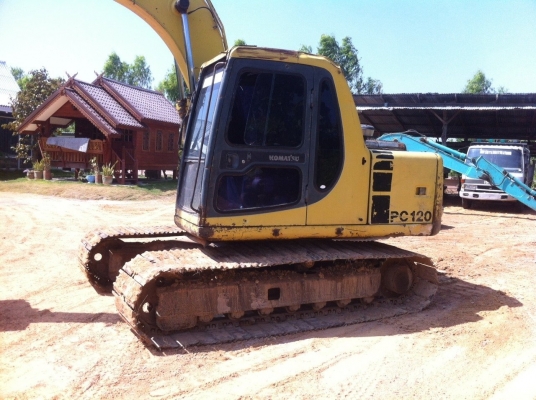 ขาย แบคโฮ KOMATSU PC120-6 ระบบไฟฟ้าคลุม เร็ว แรง ไม่โหลด เอกสารอินวอยส์ รถพร้อมใช้งาน