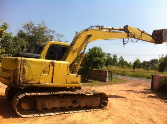 ขาย แบคโฮ KOMATSU PC120-6 ระบบไฟฟ้าคลุม เร็ว แรง ไม่โหลด เอกสารอินวอยส์ รถพร้อมใช้งาน