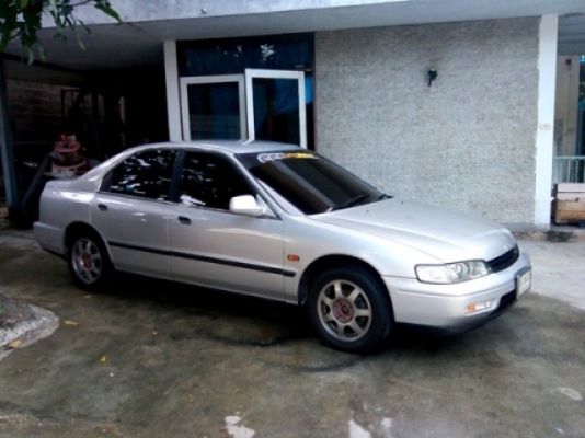 ด่วน..Accord97"เครื่องV-TECH(F22B)เกียร์Autoแอร์หนาวช่วงล่างเยี่ยมรับประกันปัญหาความร้อนภายในสวยเครื่องเสียงจอสัมผัสระบบไฟฟ้าสมบูรณ์เอกสารพร้อมโอนสนใจโทรสอบถามข้อมูล/ซื้อขายได้ตลอด24HRS.(พร้อมขับส่ง)