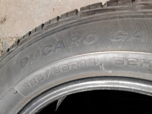 185/60R14  GOODYEAR DUCARO  ชุด 4 เส้น TEL.081-427-3941