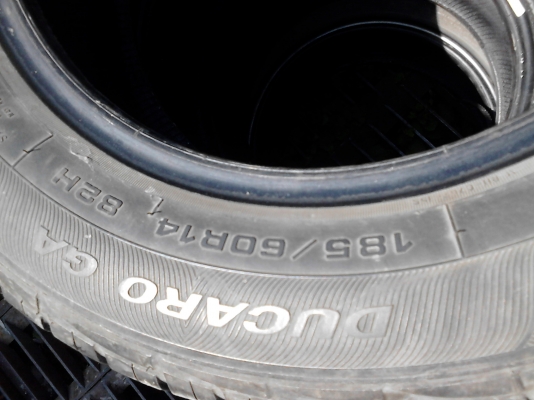 185/60R14  GOODYEAR DUCARO  ชุด 4 เส้น TEL.081-427-3941