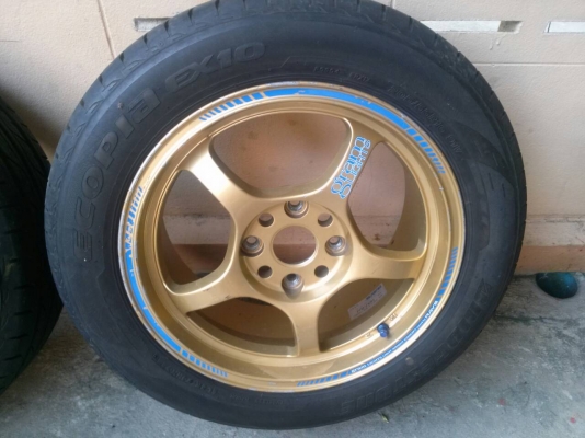 ล้อ gramlight ขอบ 16 กว้าง 7 นิ้ว  off+42