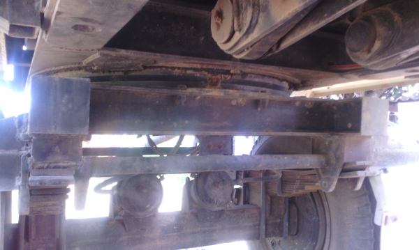 ลูกพ่วง 2 เพลา ดัมพ์ กระบะเหล็ก ยาว 6 เมตร ปี 02