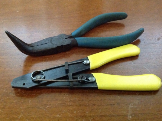 ขายคีมถ่างหุบปากโค้ง Channellock คู่ คีมตัด M.KLEIN &amp; SON
