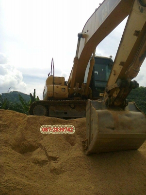 ขาย รถแบคโฮ CAT 320C เล่มทะเบียน 1,17xx ชม.