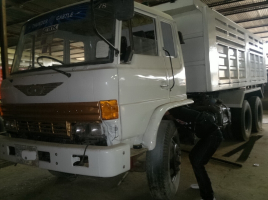 ขายรถ 10 ล้อ 2 เพลา มี 2 คัน ขายรวม 2 คัน กระบะเหล้กดั้ม HINO F18 รถสวย คัสทรีสวย กระบะสวย สนใจรีบจองด่วน