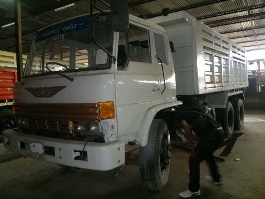 ขายรถ 10 ล้อ 2 เพลา มี 2 คัน ขายรวม 2 คัน กระบะเหล้กดั้ม HINO F18 รถสวย คัสทรีสวย กระบะสวย สนใจรีบจองด่วน