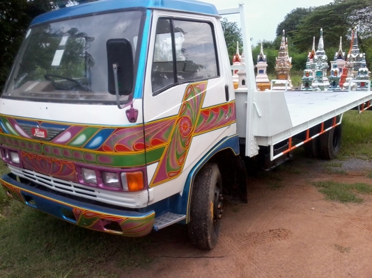 หกล้อเทเลอร์ ขึ้นแบคโฮ