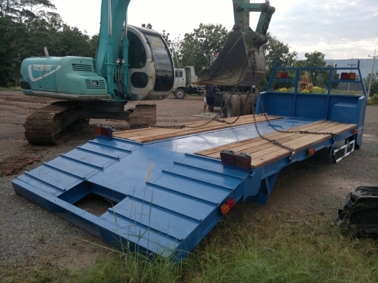 ขายหางเทเล่อร์ ต่อใหม่ บรรทุกรถแม็คโคร  200-320