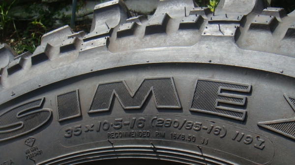 ขายยางตะขาบ Simex Extreme Trekker 35" ขอบ16 ขายยางตะขาบ Simex Extreme Trekker 35" ขอบ16