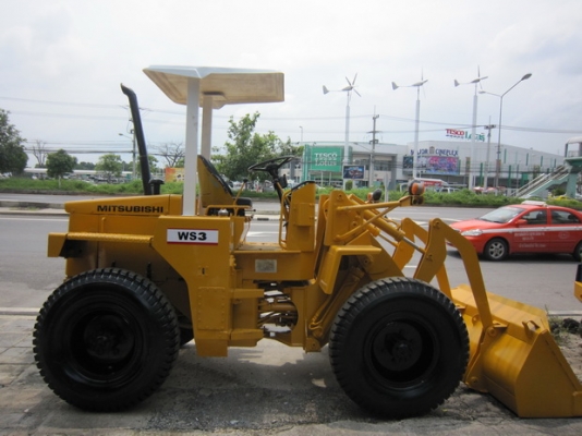 ขาย รถตักล้อยาง MITSUBISHI รุ่น WS3 มือสองญี่ปุ่น