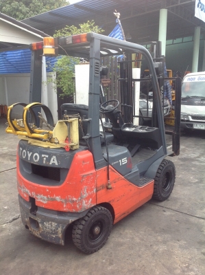 ขาย ฟอล์คลิฟต์ 1.5 ตัน TOYOTA 8FG15   AUTO  รถรุ่นใหม่ล่าสุด