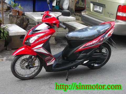 ขาย Yamaha Mio Z สีแดง สวยกริ๊บๆ เครื่องเดิมๆเลิศมากๆ ขับมันส์ ราคา 23000 บาท