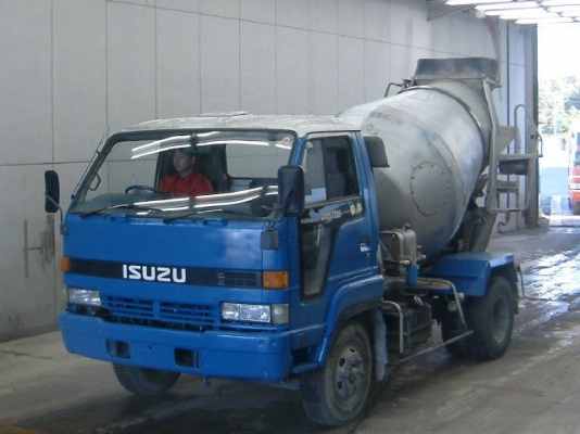ขายรถโม่ปูนISUZU JUSTON เก่านำเข้าญี่ปุ่นเอกสารอินวอยซ์