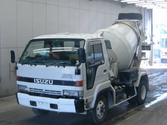 ขายรถโม่ปูนISUZU JUSTON เก่านำเข้าญี่ปุ่นเอกสารอินวอยซ์