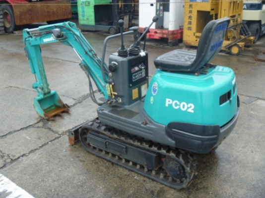ขายด่วน Komatsu PC02-1A  นำเข้าเองจากญี่ปุ่นยังไม่เคยใช้งานในไทย สภาพสวย  เล็กกะทัดรัด น่าใช้มาก ๆ