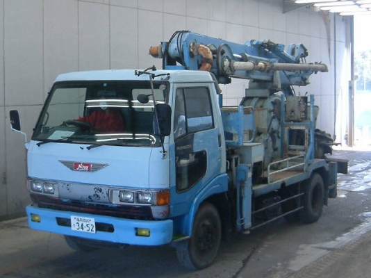 ขายรถปั้มปูนHINO RANGER นำเข้าญี่ปุ่นเอกสารอินวอยซ์