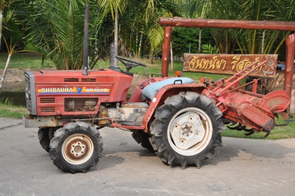 ลดรับปีใหม่...รถไถ SHIBAURA พร้อมพรวนดินหลัง ขับ4ล้อ เครื่องช่วงล่างแน่น ขาย78,000บาท!!!