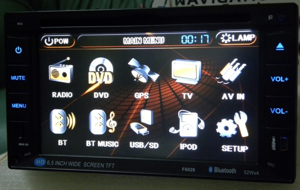 ของมาใหม่  เมนูภาษาไทย งานตัวเครื่องสวยครับ 2 din  ของใหม่  ราคา 4000.