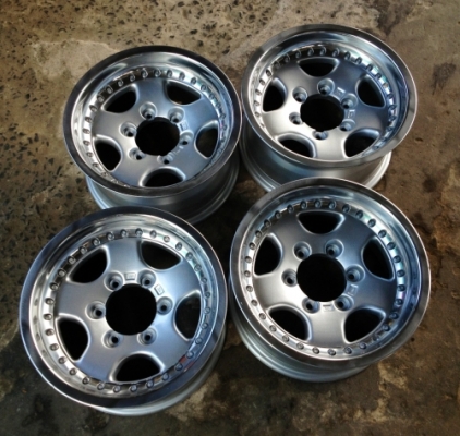 ***ขายแล้วครับ***ขายล้อขอบ 15x7.5 6รู139.7 ออฟลึก หมุดจมหายากครับ