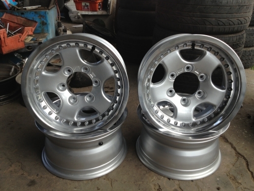 ***ขายแล้วครับ***ขายล้อขอบ 15x7.5 6รู139.7 ออฟลึก หมุดจมหายากครับ