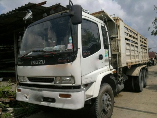 รถอิซูซุ 10 ล้อดั๊ม FXZ  270 แรงม้า ปี 47