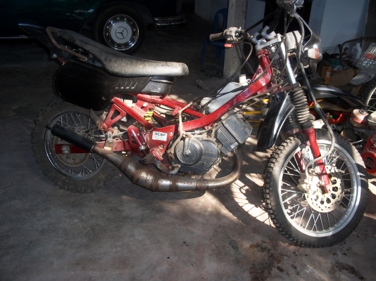 ขายรถมอเตอร์ไซค์ อากิราคลับมือ        ดิสเบรคหน้า/หลัง