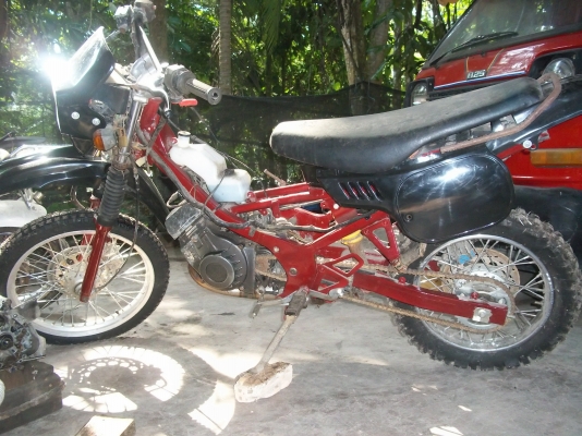 ขายรถมอเตอร์ไซค์ อากิราคลับมือ        ดิสเบรคหน้า/หลัง