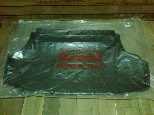 ขายถาดท้ายวางสำภาระ toyota วีออส 1.5E