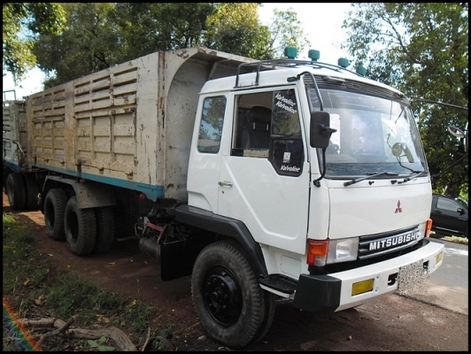 สิบล้อ มิสซูบิชิ MA เครื่อง 195 แรง สวยมาก ราคาน่าซื้อ
