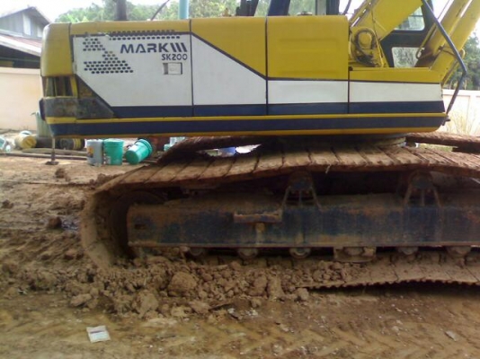 ขายด่วน!..รถแบคโฮ KOBELCO SK200 M3 รถสวยพร้อมใช้ มีทะเบียนครบ.