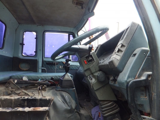หัวลาก 10 ล้อ Isuzu Rock 240 หัวฟ้า+หางพื้นเรียบ ยาว10.5M 3คาน
