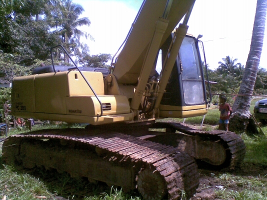 ขายแบคโฮ  KOMUTSU  200-6  เอกสารใบอินวอยซ์