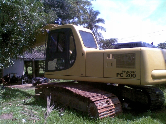 ขายแบคโฮ  KOMUTSU  200-6  เอกสารใบอินวอยซ์