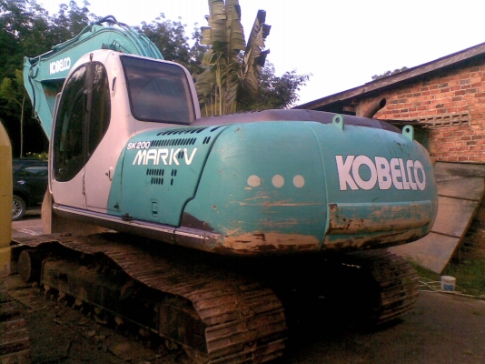 ขายแบคโฮ  KOBELCO   200-5  เอกสารใบอินวอยซ์  รถใหม่บริษัท
