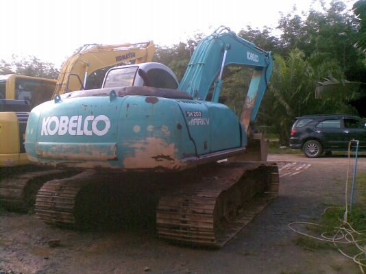 ขายแบคโฮ  KOBELCO   200-5  เอกสารใบอินวอยซ์  รถใหม่บริษัท