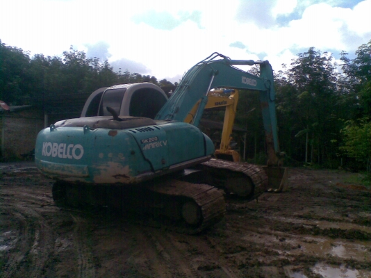 ขายแบคโฮ  KOBELCO   200-5  เอกสารใบอินวอยซ์  รถใหม่บริษัท