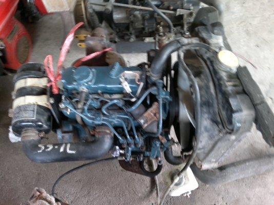 ขายเครื่องแบ็คโฮ 3 สูบเก่าญี่ปุ่นยี่ห้อคูโบต้ารุ่น D722สภาพสวย